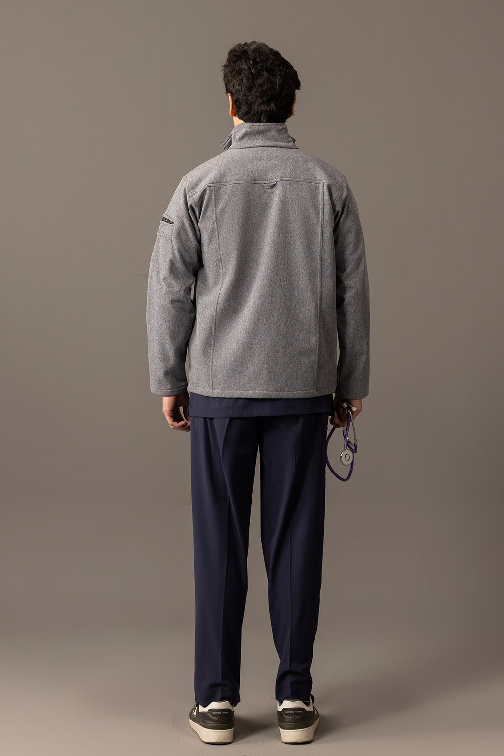 Steel Blue Jacket - Men