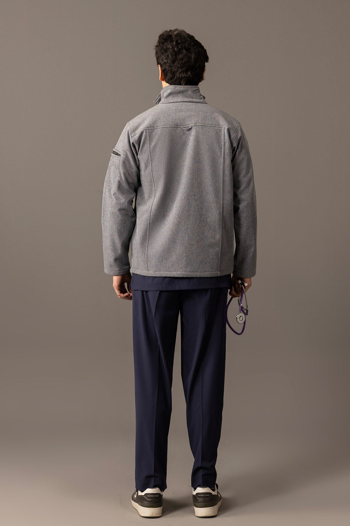 Steel Blue Jacket - Men