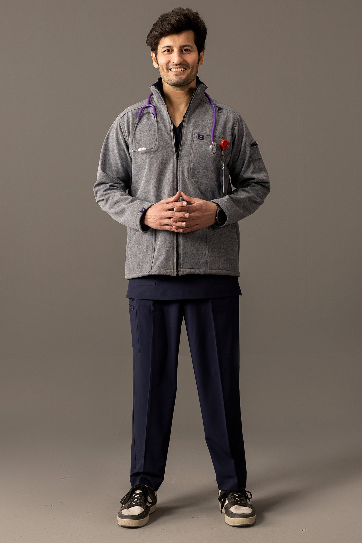 Steel Blue Jacket - Men